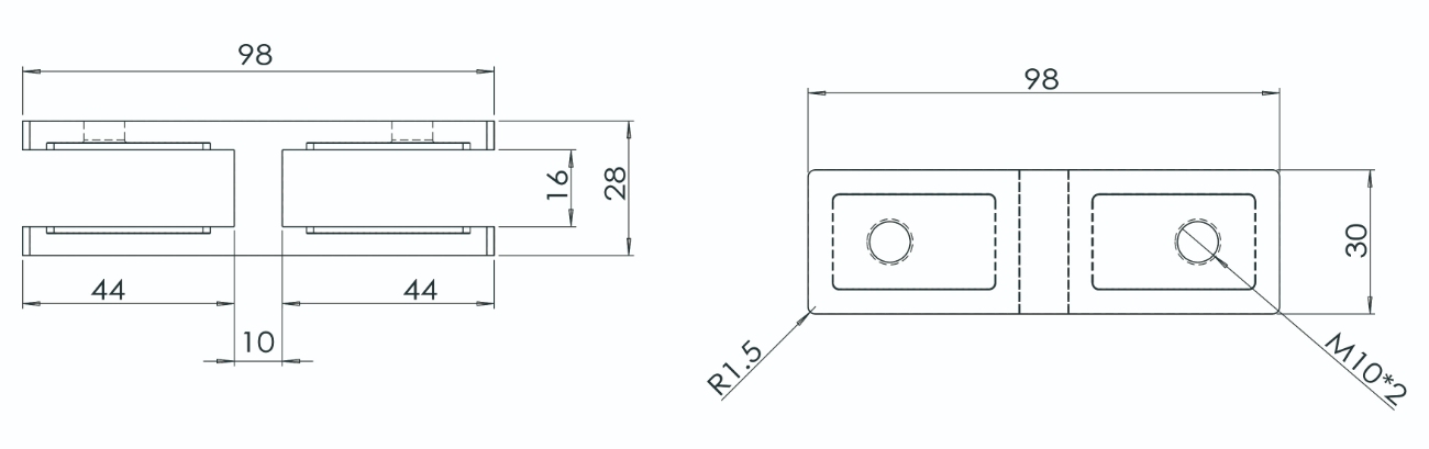 Glass to Glass Straight001